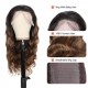 Hurela 13X4 Lace Front Wig 150% density Natural ColorBody Wave Pre-plucked Lace Front Wig 150% density Natural Color