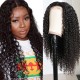 Hurela Lace Part Wig Natural Color Virgin Human Hair 150% Density