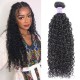 Hurela 1PC Curly Weave Bundle Virgin Remy Human Hair Natural Color