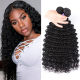Hurela Malaysian Deep Wave Virgin Hair Weave 3 Bundles 100% Human Hair Extensions