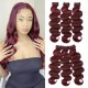 Hurela Sew In Malaysia Hair Body Wave Hair 3 Bundles Deals 8-26 Inch #99J Color