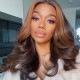 Hurela 13X4 Lace Front Wig 150% density Natural ColorBody Wave Pre-plucked Lace Front Wig 150% density Natural Color