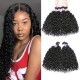 Hurela Hair Brazilian Water Wave Hair Weave 4 Bundles Deals 100% Unprocessed Human Virgin Hair