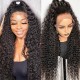 Hurela New 13x4 Transparent Lace Front Glueless Wigs Jerry Curly Human Hair Wigs With Baby Hair Get Ashley's Same Hair