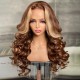 Hurela 13X4 Lace Front Wig 150% density Natural ColorBody Wave Pre-plucked Lace Front Wig 150% density Natural Color