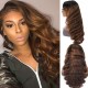 Body Wave Hairstyles Lace Part Wig Human Hair Wigs With Baby Hair 150% Density #FB30 Color