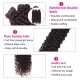 Hurela Cute Curly Weave Hairstyles Virgin Peruvian 3 Bundles Human Hair Weave 8-26 Inch #2 Color