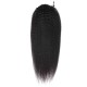Afro Ponytail Clip Human Hair