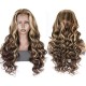 Hurela Blonde Highlight Piano Colored Wigs 13x4 Upgraded Bouncy Body Wave Hair Wigs #TL412