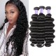 Hurela Peruvian Loose Deep Wave Hair Weave 3 Bundles 100% Human Hair