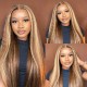 Hurela 13X4 Lace Front Wig 150% density Natural ColorBody Wave Pre-plucked Lace Front Wig 150% density Natural Color