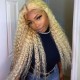 Hurela 13X4 Lace Front Wig 150% density Natural ColorBody Wave Pre-plucked Lace Front Wig 150% density Natural Color