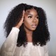 Hurela Afro Curly Wig 150% Density Kinky Curly