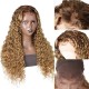 Deep Wave Hair 13x4 Pre Plucked Human Hair Lace Front Wigs 