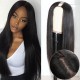 U Part Wig Glueless Human Hair Wigs