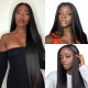 U Part Wig Glueless Human Hair Wigs