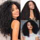 Hurela U Part Wig Brazilian Hair Kinky Curly Human Hair