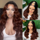 Hurela 13X4 Lace Front Wig 150% density Natural ColorBody Wave Pre-plucked Lace Front Wig 150% density Natural Color
