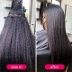 Hurela Best Kinky Straight Hair 3 Bundles Deals Malaysian Virgin hair Natural Color 