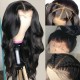 Hurela 13X4 Lace Front Wig 150% density Natural ColorBody Wave Pre-plucked Lace Front Wig 150% density Natural Color