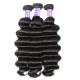 Hurela Peruvian Loose Deep Wave Hair Weave 3 Bundles 100% Human Hair