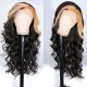 Hurela 13X4 Lace Front Wig 150% density Natural ColorBody Wave Pre-plucked Lace Front Wig 150% density Natural Color