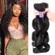 Hurela Hair Peruvian hair Loose Wave Virgin Hair 3 Bundles 100% Human Hair
