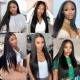 Hurela 5x5 Transparent HD Lace Closure Straight Wig 150% Density Glueless Wig Whatsapp Flash Sale