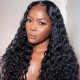 Hurela 13X4 Lace Front Wig 150% density Natural ColorBody Wave Pre-plucked Lace Front Wig 150% density Natural Color