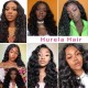 Hurela 13X4 Lace Front Wig 150% density Natural ColorBody Wave Pre-plucked Lace Front Wig 150% density Natural Color