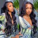 Hurela 13X4 Lace Front Wig 150% density Natural ColorBody Wave Pre-plucked Lace Front Wig 150% density Natural Color