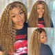 Deep Wave Hair 13x4 Pre Plucked Human Hair Lace Front Wigs 