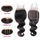 Hurela Body Wave Virgin Human Hair 4x4 Lace Closure