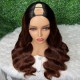 Hurela 13X4 Lace Front Wig 150% density Natural ColorBody Wave Pre-plucked Lace Front Wig 150% density Natural Color
