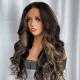 Hurela 13X4 Lace Front Wig 150% density Natural ColorBody Wave Pre-plucked Lace Front Wig 150% density Natural Color