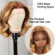 Hurela Blonde Highlight Piano Color Lace Part Wig
