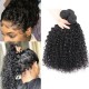 Hurela Malaysian Curly Hair Weave 3 Bundles Deals Remy Human Hair