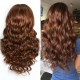 Hurela 13X4 Lace Front Wig 150% density Natural ColorBody Wave Pre-plucked Lace Front Wig 150% density Natural Color