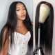 Hurela Best Pre Plucked Straight Human Hair Wigs 4x4 Lace Front Wig 150% Density Natural Color Whatsapp Flashsale