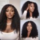 Hurela Afro Curly Wig 150% Density Kinky Curly