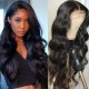 Hurela 13X4 Lace Front Wig 150% density Natural ColorBody Wave Pre-plucked Lace Front Wig 150% density Natural Color