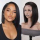 Hurela Best Straight Short Bob Wigs 13x4 Lace Front Wigs Virgin Human Hair 130% Density