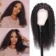 Hurela Cheap 4x4 Lace Front Wigs Jerry Curly Human Wigs With Baby Hair 150% Density