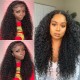 Hurela Cheap 4x4 Lace Front Wigs Jerry Curly Human Wigs With Baby Hair 150% Density