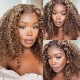 Hurela 13x4 Jerry Curly Lace Front Wigs Virgin Hair Wigs With Baby Hair #TL412 IG Special Sale