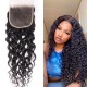 Hurela Hair 100% Human Virgin Hair Water Wave Hair 4 Bundles With 4x4 Lace Closure