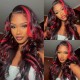Hurela 150% Density Long Straight 13x4 Lace Frontal Wigs Natural Color