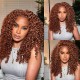 Deep Wave Hair 13x4 Pre Plucked Human Hair Lace Front Wigs