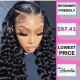 Hurela 13X4 Lace Front Wig 150% density Natural ColorBody Wave Pre-plucked Lace Front Wig 150% density Natural Color
