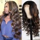Body Wave Hairstyles Lace Part Wig Human Hair Wigs With Baby Hair 150% Density #FB30 Color